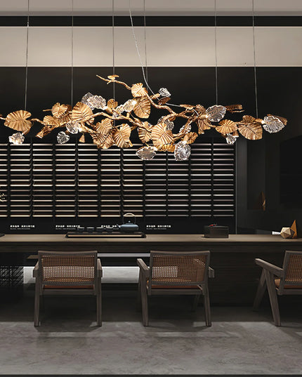 Chandelier LEAVES by Rodesigne