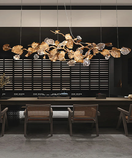 Chandelier LEAVES by Rodesigne