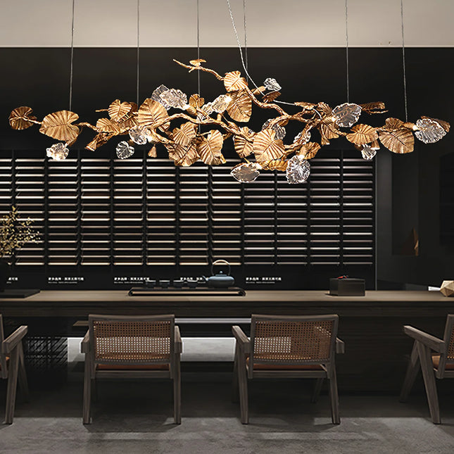 Chandelier LEAVES by Rodesigne