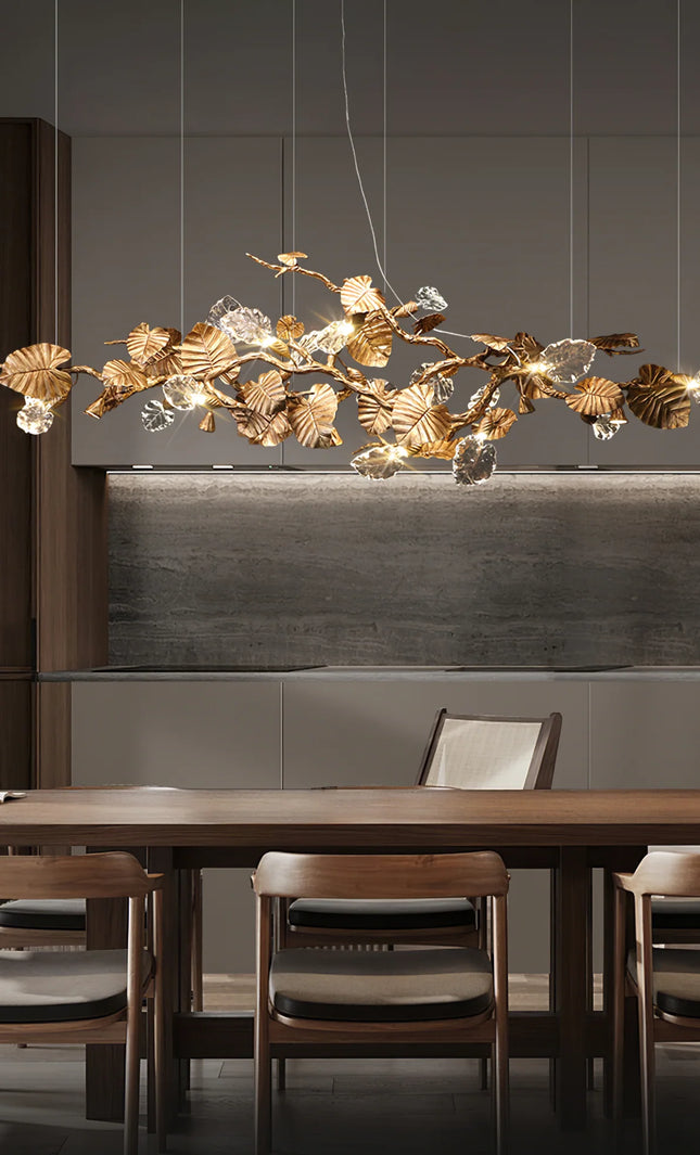 Chandelier LEAVES by Rodesigne