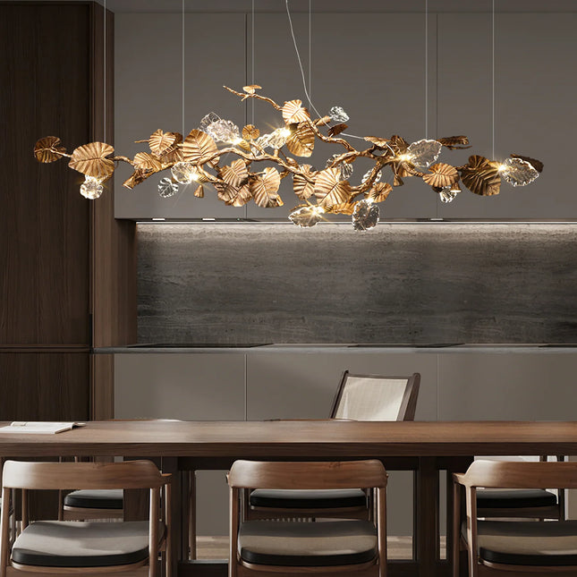 Chandelier LEAVES by Rodesigne