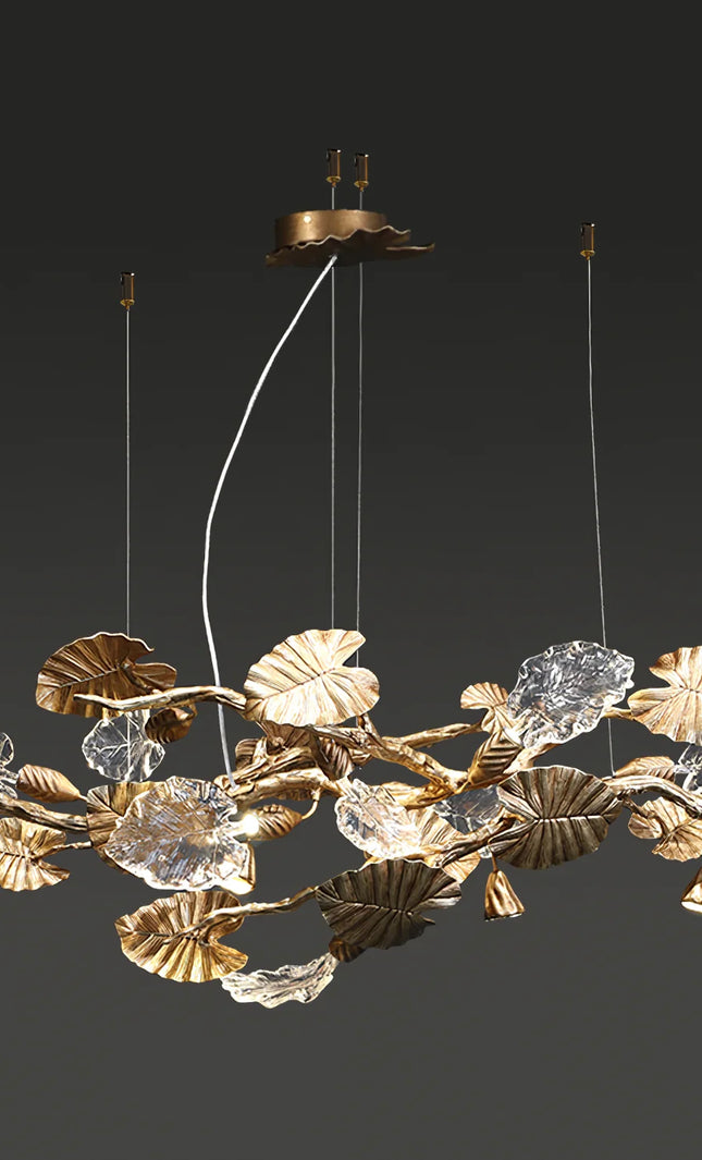 Chandelier LEAVES by Rodesigne