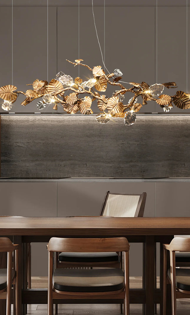 Chandelier LEAVES by Rodesigne