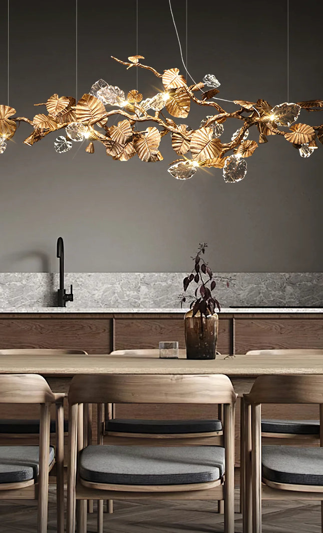 Chandelier LEAVES by Rodesigne