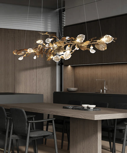 Chandelier LEAVES by Rodesigne