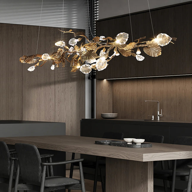Chandelier LEAVES by Rodesigne