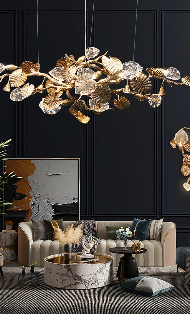 Chandelier LEAVES by Rodesigne