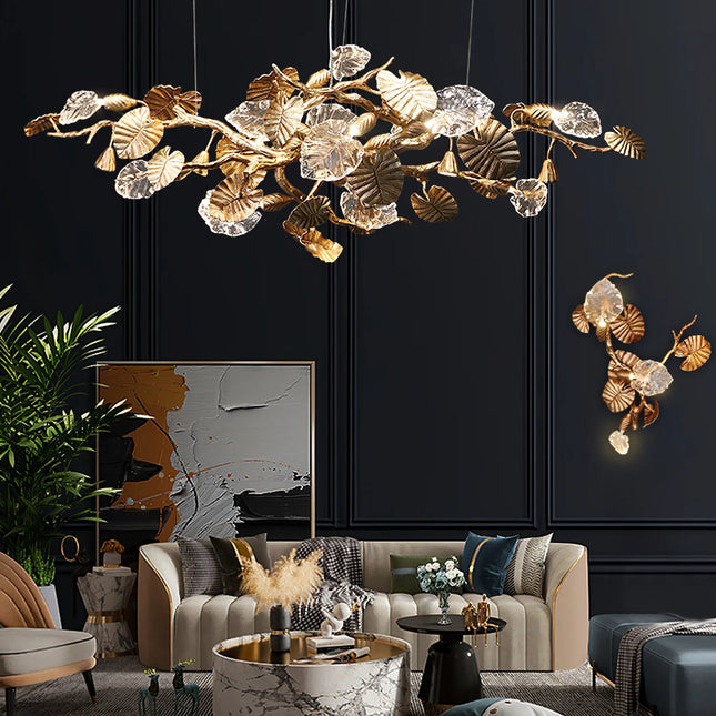 Chandelier LEAVES by Rodesigne
