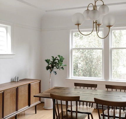 Chandelier GOOSENECK by Rodesigne — glass designer chandelier, custom lighting by RODESIGNE