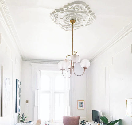 Chandelier GOOSENECK by Rodesigne — glass designer chandelier, custom lighting by RODESIGNE
