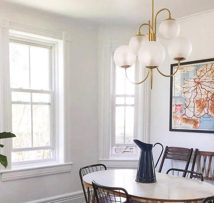 Chandelier GOOSENECK by Rodesigne — glass designer chandelier, custom lighting by RODESIGNE