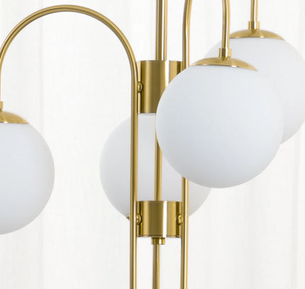 Chandelier GOOSENECK by Rodesigne — glass designer chandelier, custom lighting by RODESIGNE
