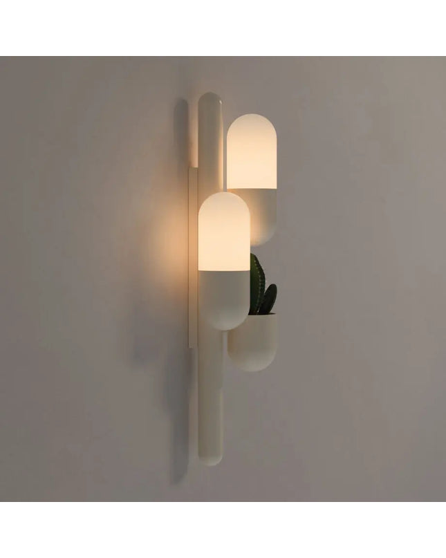 Wall lamp (Sconce) CACTO by Rodesigne — glass wall lamp