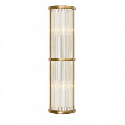 Wall lamp (Sconce) RIGATO by Rodesigne — ribbed glass sconce