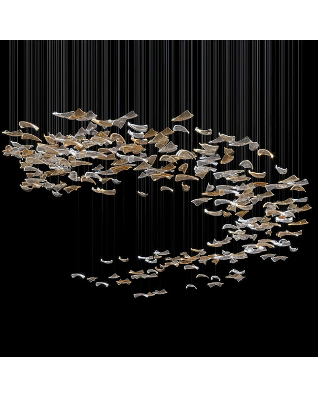 Chandelier VETRO by Rodesigne — art glass cluster