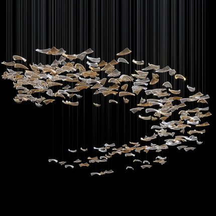 Chandelier VETRO by Rodesigne — art glass cluster