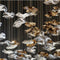 Chandelier CASCATA by Rodesigne — glass cascade