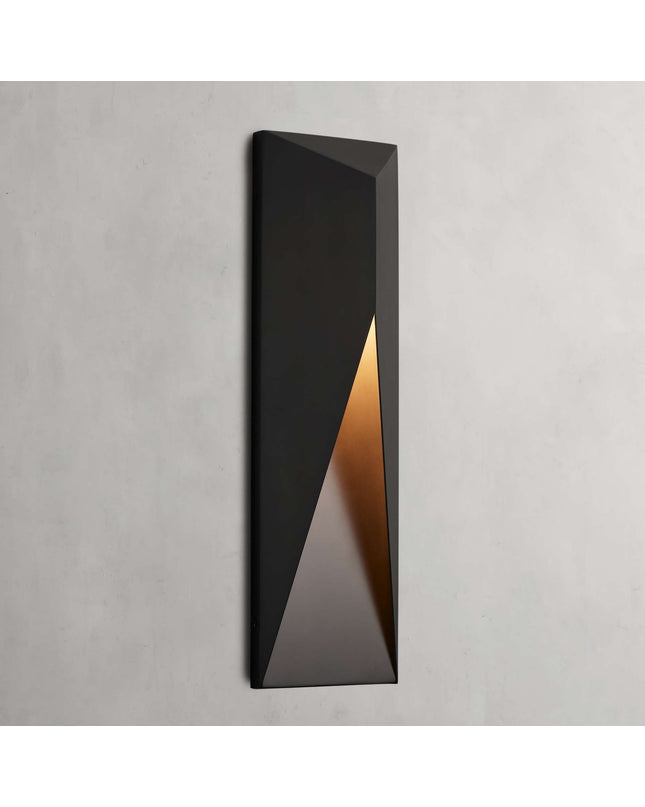 Wall lamp (Sconce) OBLIQUA by Rodesigne — angular LED sconce