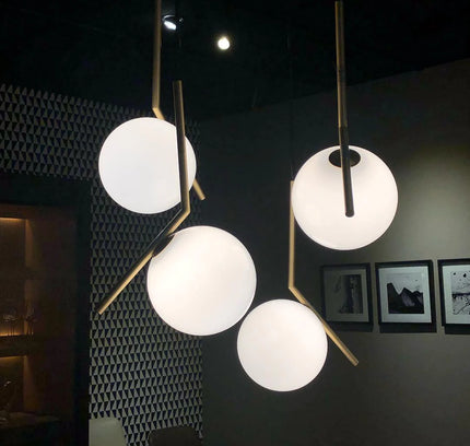 Pendant lamp IC by Rodesigne — glass modern pendant light, custom designer lighting by RODESIGNE