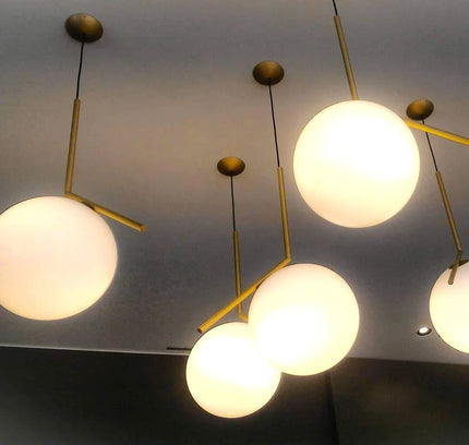 Pendant lamp IC by Rodesigne — glass modern pendant light, custom designer lighting by RODESIGNE