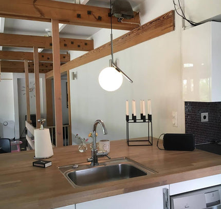 Pendant lamp IC by Rodesigne — glass modern pendant light, custom designer lighting by RODESIGNE