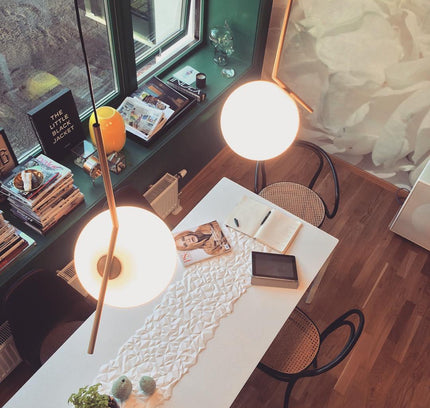 Pendant lamp IC by Rodesigne — glass modern pendant light, custom designer lighting by RODESIGNE