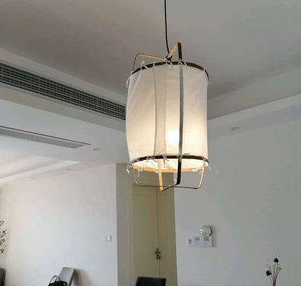 Pendant lamp ILLIUS by Rodesigne — wood modern pendant light, custom designer lighting by RODESIGNE