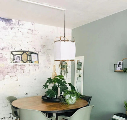 Pendant lamp ILLIUS by Rodesigne — wood modern pendant light, custom designer lighting by RODESIGNE