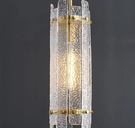 Pendant lamp CEAN by Rodesigne — brass modern pendant light, custom designer lighting by RODESIGNE