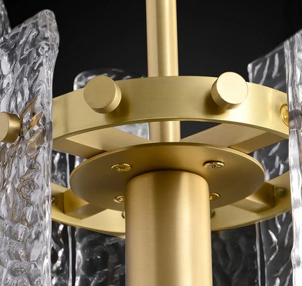 Pendant lamp CEAN by Rodesigne — brass modern pendant light, custom designer lighting by RODESIGNE