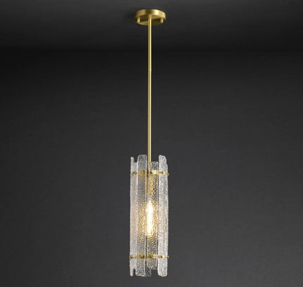 Pendant lamp CEAN by Rodesigne — brass modern pendant light, custom designer lighting by RODESIGNE