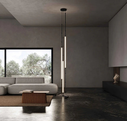 Chandelier LEDA by Rodesigne — brass designer chandelier, custom lighting by RODESIGNE