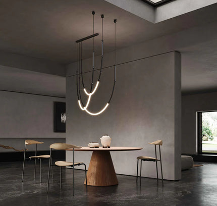 Chandelier LEDA by Rodesigne — brass designer chandelier, custom lighting by RODESIGNE