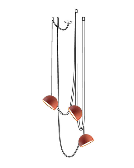 Pendant lamp CANIVAS by Rodesigne