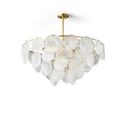 Chandelier LOIRE by Rodesigne — glass designer chandelier, custom lighting by RODESIGNE