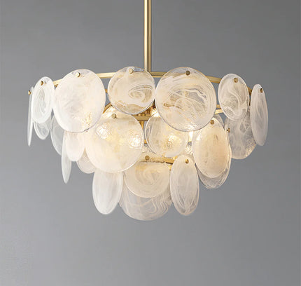 Chandelier LOIRE by Rodesigne — glass designer chandelier, custom lighting by RODESIGNE