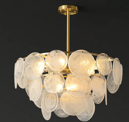 Chandelier LOIRE by Rodesigne — glass designer chandelier, custom lighting by RODESIGNE