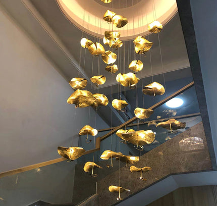 Chandelier LOTUS by Rodesigne — designer chandelier, custom lighting by RODESIGNE