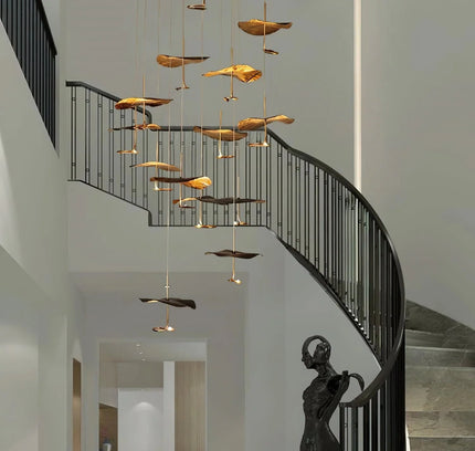 Chandelier LOTUS by Rodesigne — designer chandelier, custom lighting by RODESIGNE
