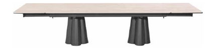 MARRAKECH Extendable Table W/Ceramic Top — Outdoor by Rodesigne