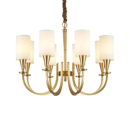 Chandelier VASON by Rodesigne — brass designer chandelier, custom lighting by RODESIGNE