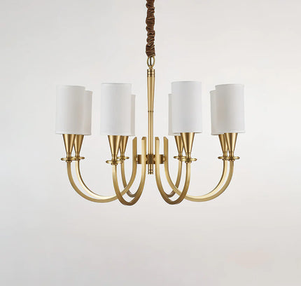 Chandelier VASON by Rodesigne — brass designer chandelier, custom lighting by RODESIGNE