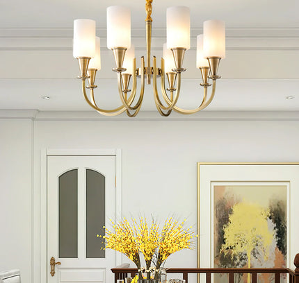 Chandelier VASON by Rodesigne — brass designer chandelier, custom lighting by RODESIGNE
