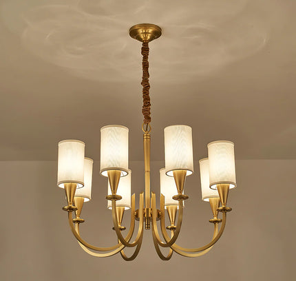 Chandelier VASON by Rodesigne — brass designer chandelier, custom lighting by RODESIGNE