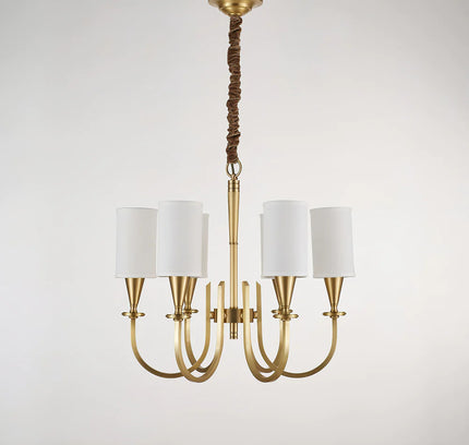 Chandelier VASON by Rodesigne — brass designer chandelier, custom lighting by RODESIGNE