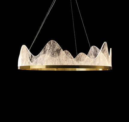 Chandelier MENDEZ by Rodesigne — glass designer chandelier, custom lighting by RODESIGNE