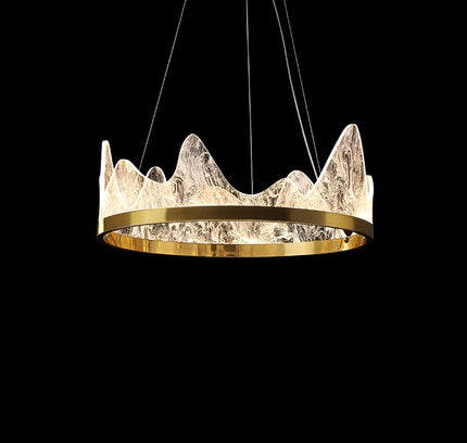 Chandelier MENDEZ by Rodesigne — glass designer chandelier, custom lighting by RODESIGNE