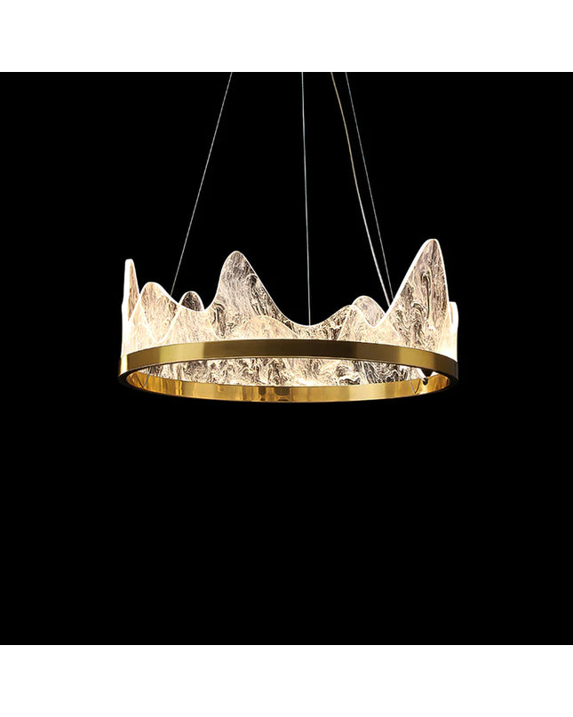 Chandelier MENDEZ by Rodesigne — glass designer chandelier, custom lighting by RODESIGNE