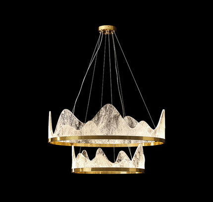 Chandelier MENDEZ by Rodesigne — glass designer chandelier, custom lighting by RODESIGNE