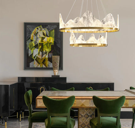 Chandelier MENDEZ by Rodesigne — glass designer chandelier, custom lighting by RODESIGNE